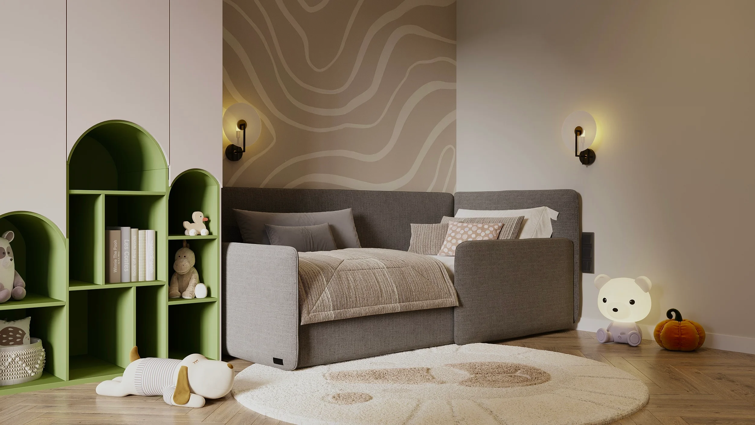 Дитячі ліжка