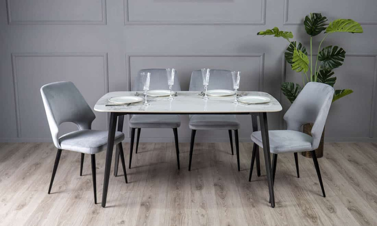 Стіл НОРМАН білий глянець 1395x795x760