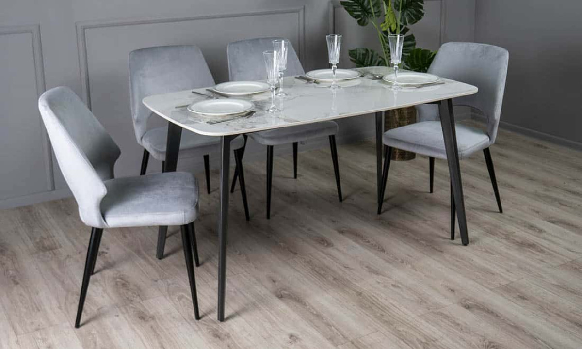 Стіл НОРМАН білий глянець 1395x795x760