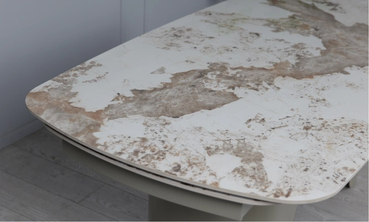 Стіл Опера обідній розкладний 2000/3000х1000х750 бежевий