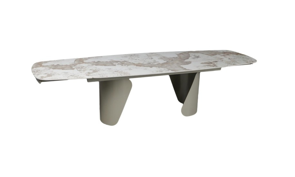 Стіл Опера обідній розкладний 2000/3000х1000х750 бежевий