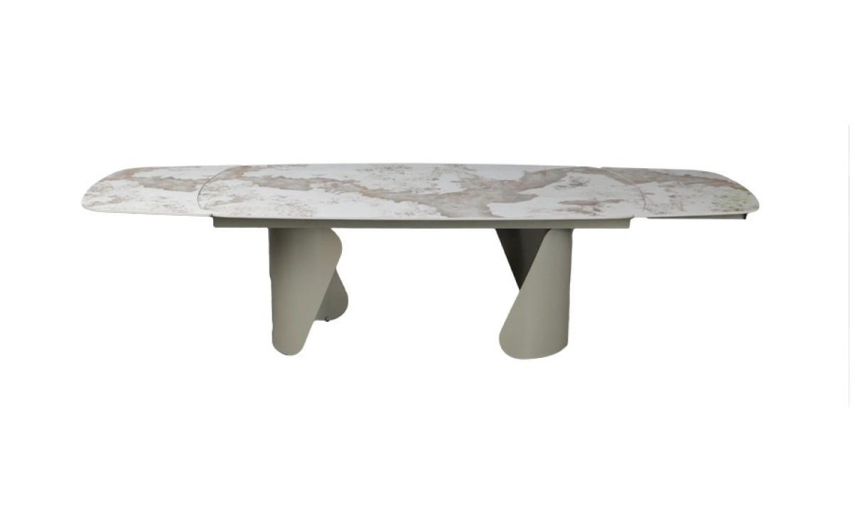 Стіл Опера обідній розкладний 2000/3000х1000х750 бежевий