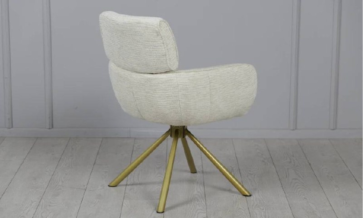 Стілець АРТУР з обертовим механізмом айворі