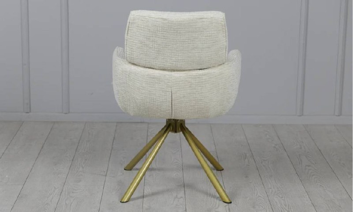 Стілець АРТУР з обертовим механізмом айворі