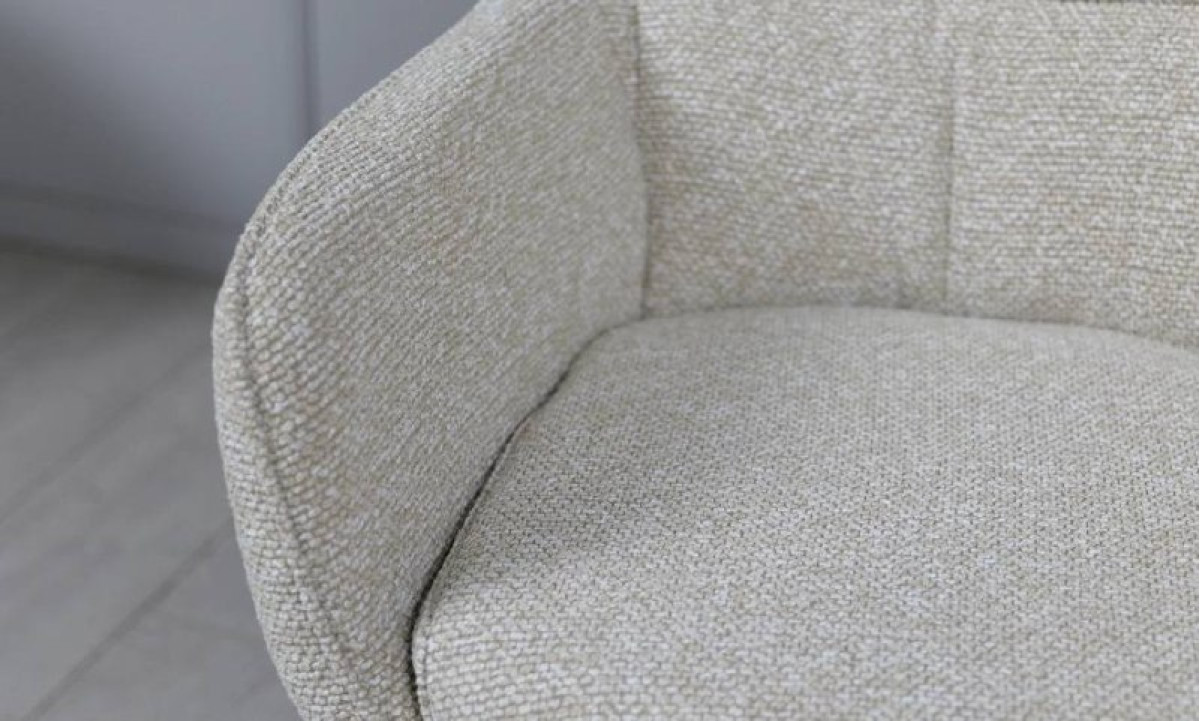 Стілець Амстердам з обертовим механізмом бежевий