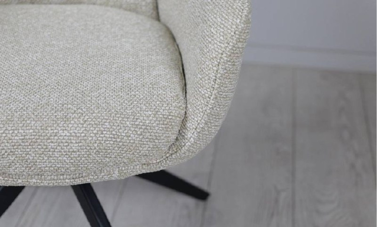 Стілець Амстердам з обертовим механізмом бежевий