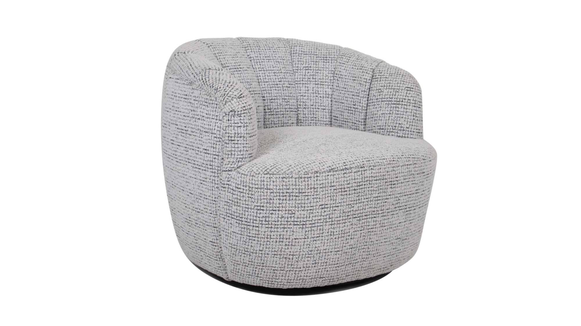  Поворотне крісло "Верона" сніжний графіт