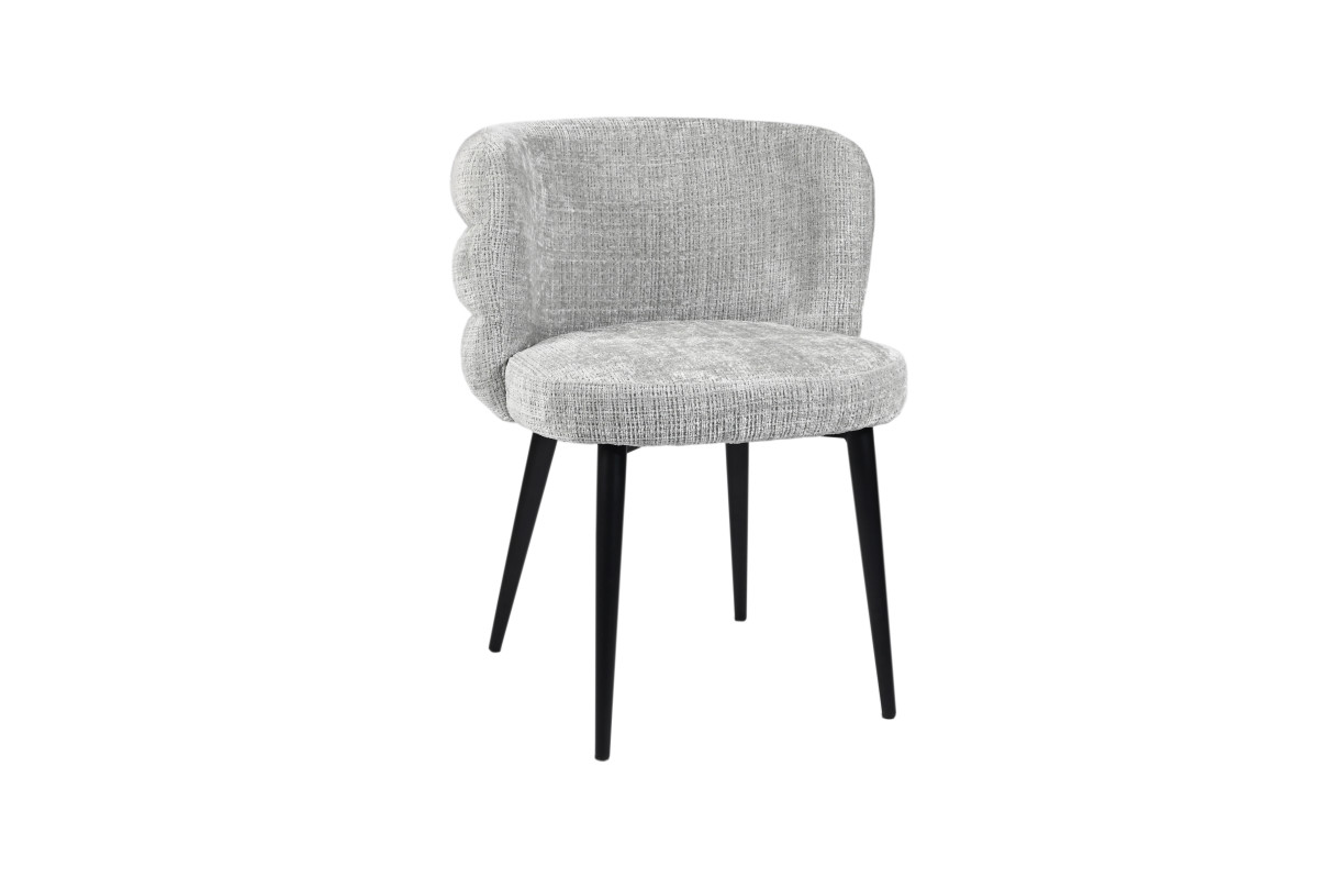 Стілець поворотний R-63 сірий + чорний