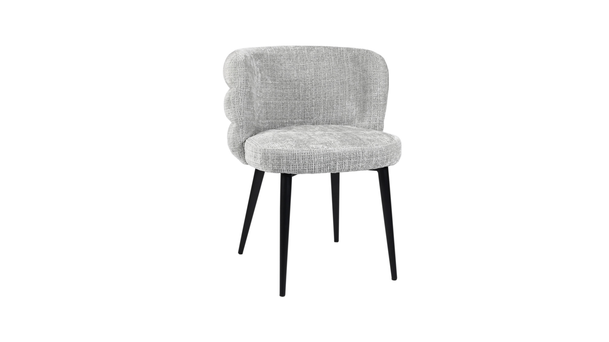 Стілець поворотний R-63 сірий + чорний