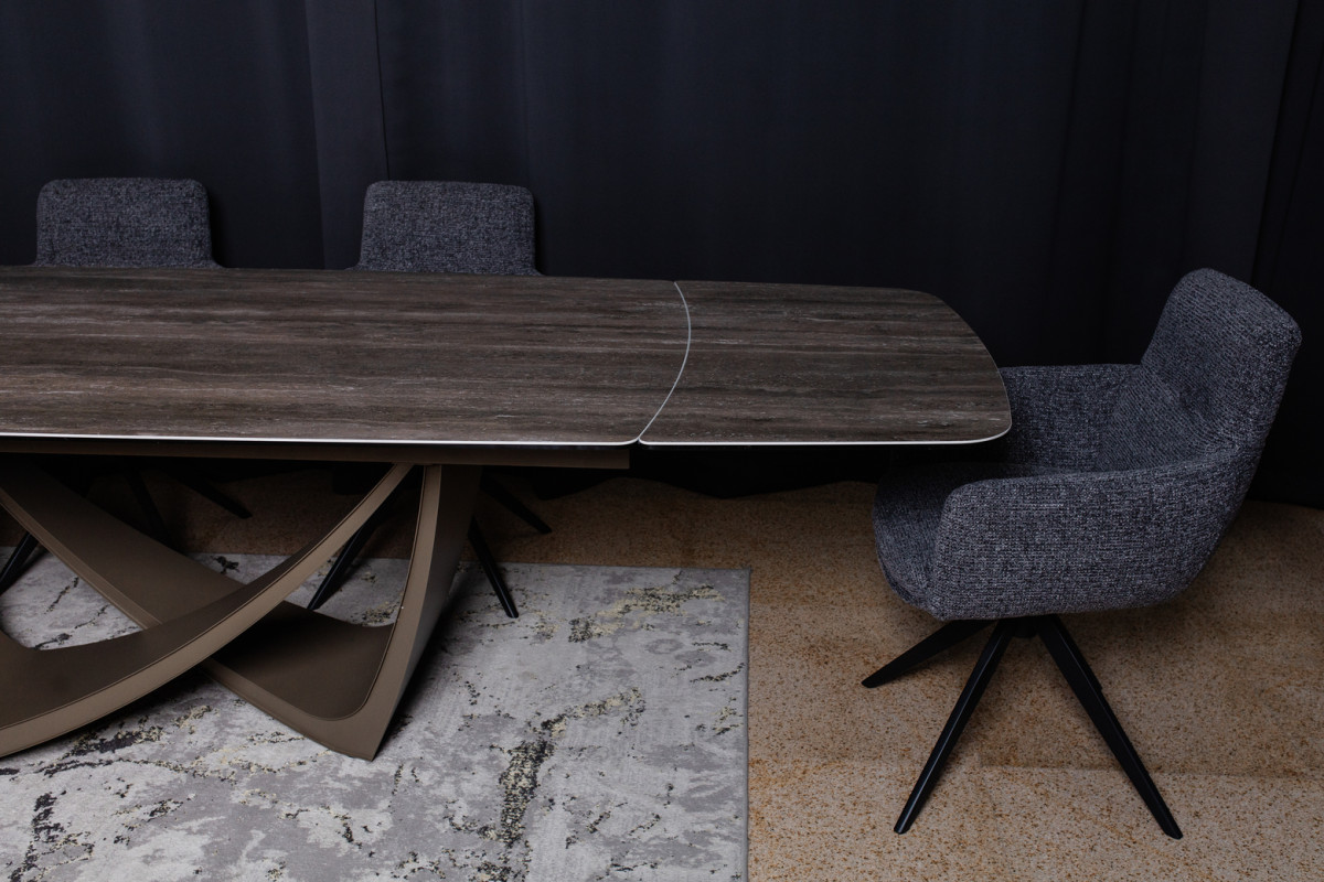 Комплект Керамічний стіл Беатріче + Стілець поворотний R-185 