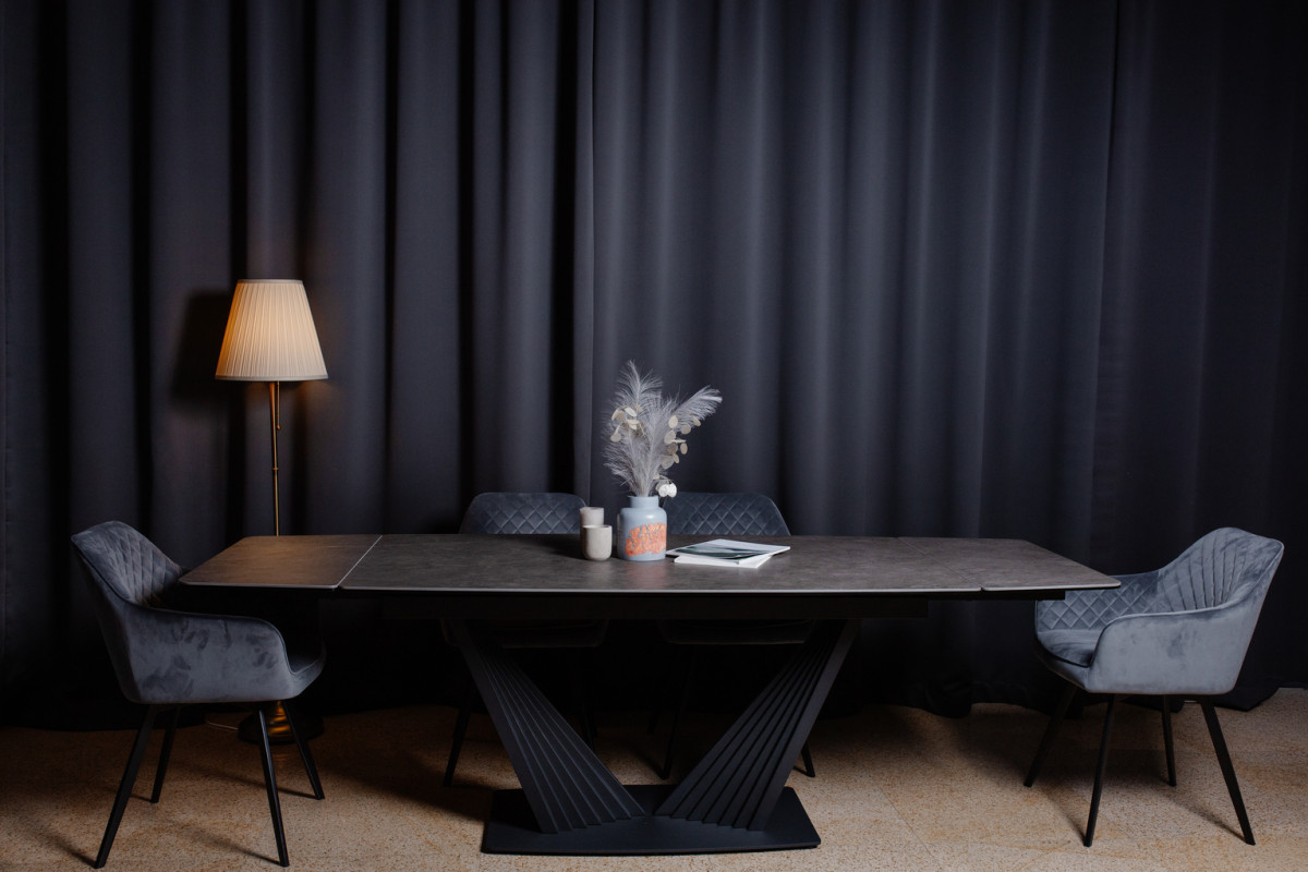  Комплект Стілець поворотний R-63 + Керамічний стіл Феліче TML-1000